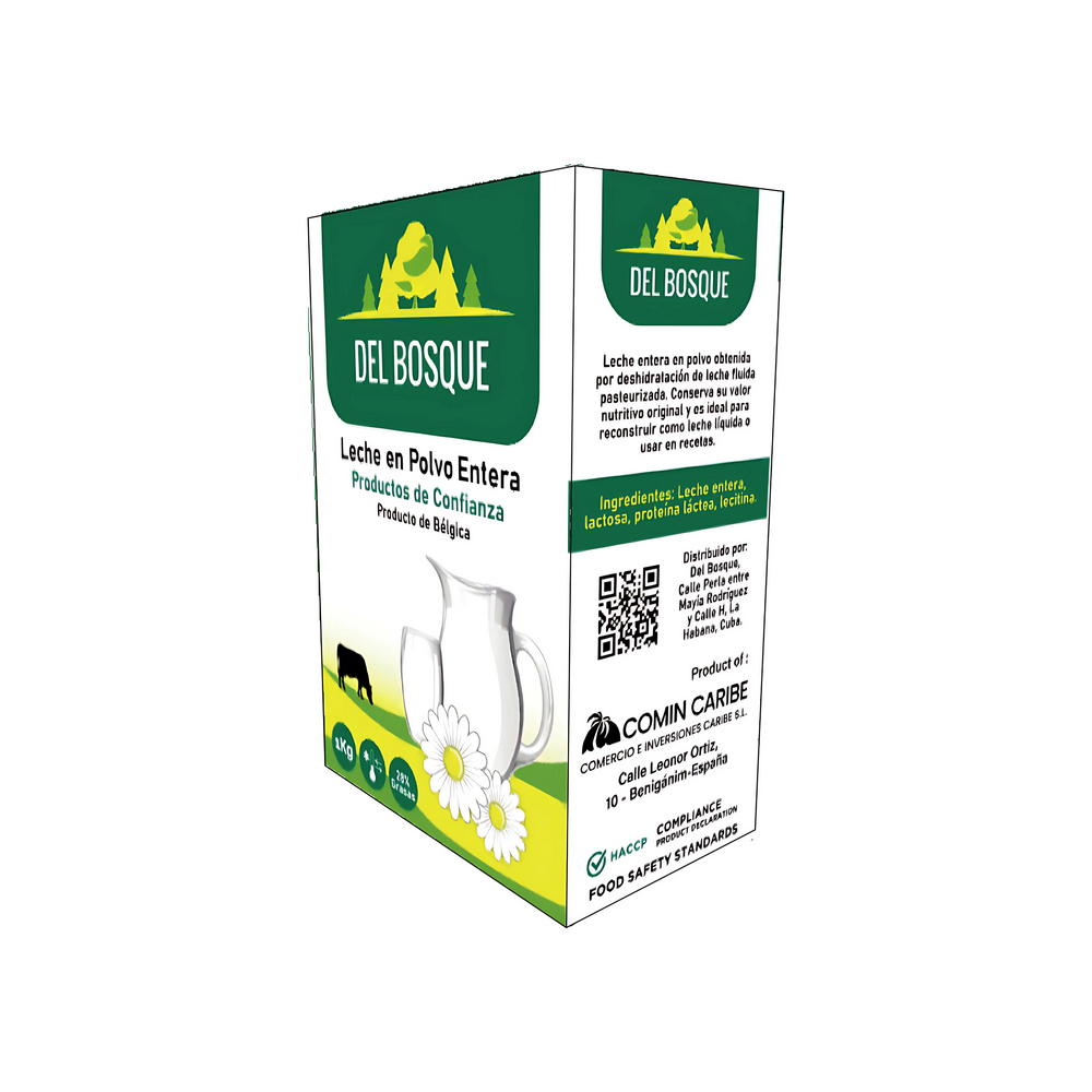 Combo de leche en polvo entera Del Bosque (2 x 1 kg) - Miniatura 3