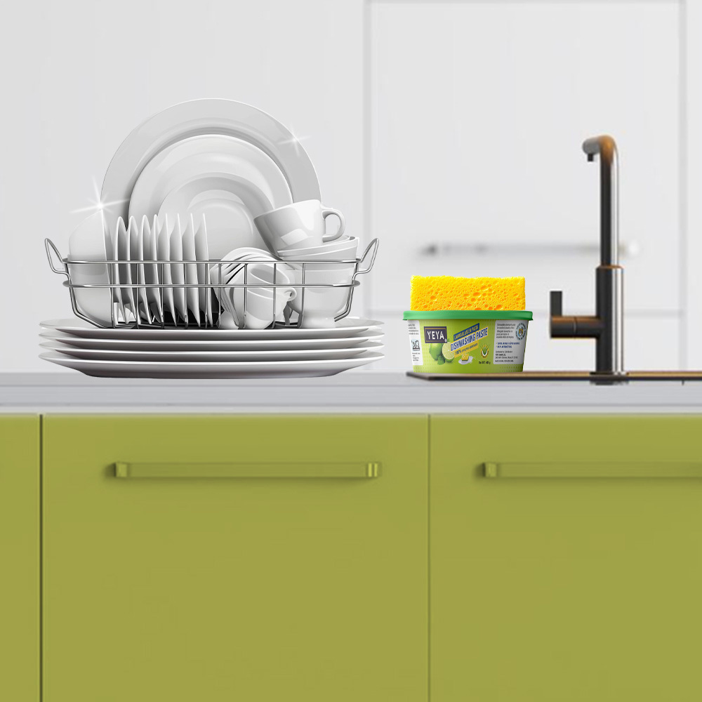 Lavavajillas en pasta - limón y aloe vera - YEYA (400 g / 14.10 oz) - Miniatura 4