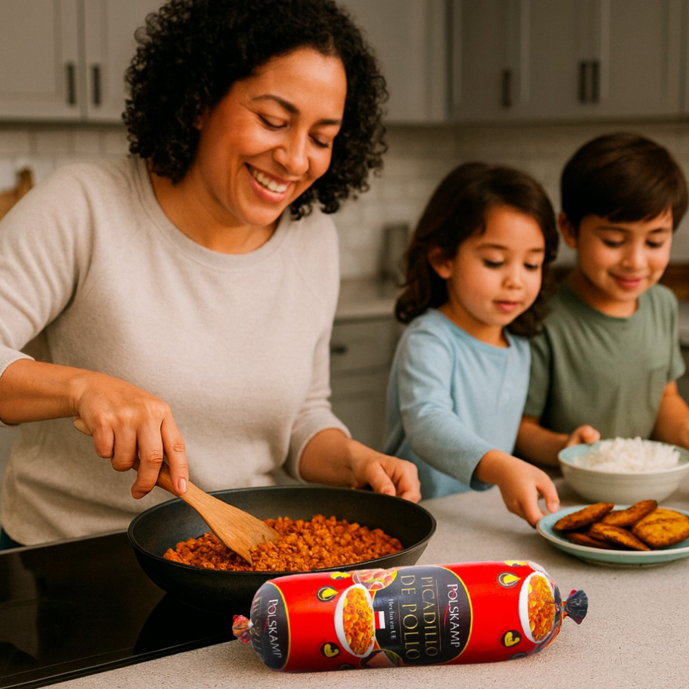 Carne mecánicamente separada de pollo Polskamp (8 x 500 g / 1.1 lb) - Miniatura 4