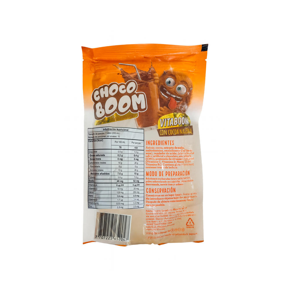 Mezcla en polvo achocolatada - chocolate en polvo - Choco Boom (200 g / 7.05 oz) - Miniatura 2