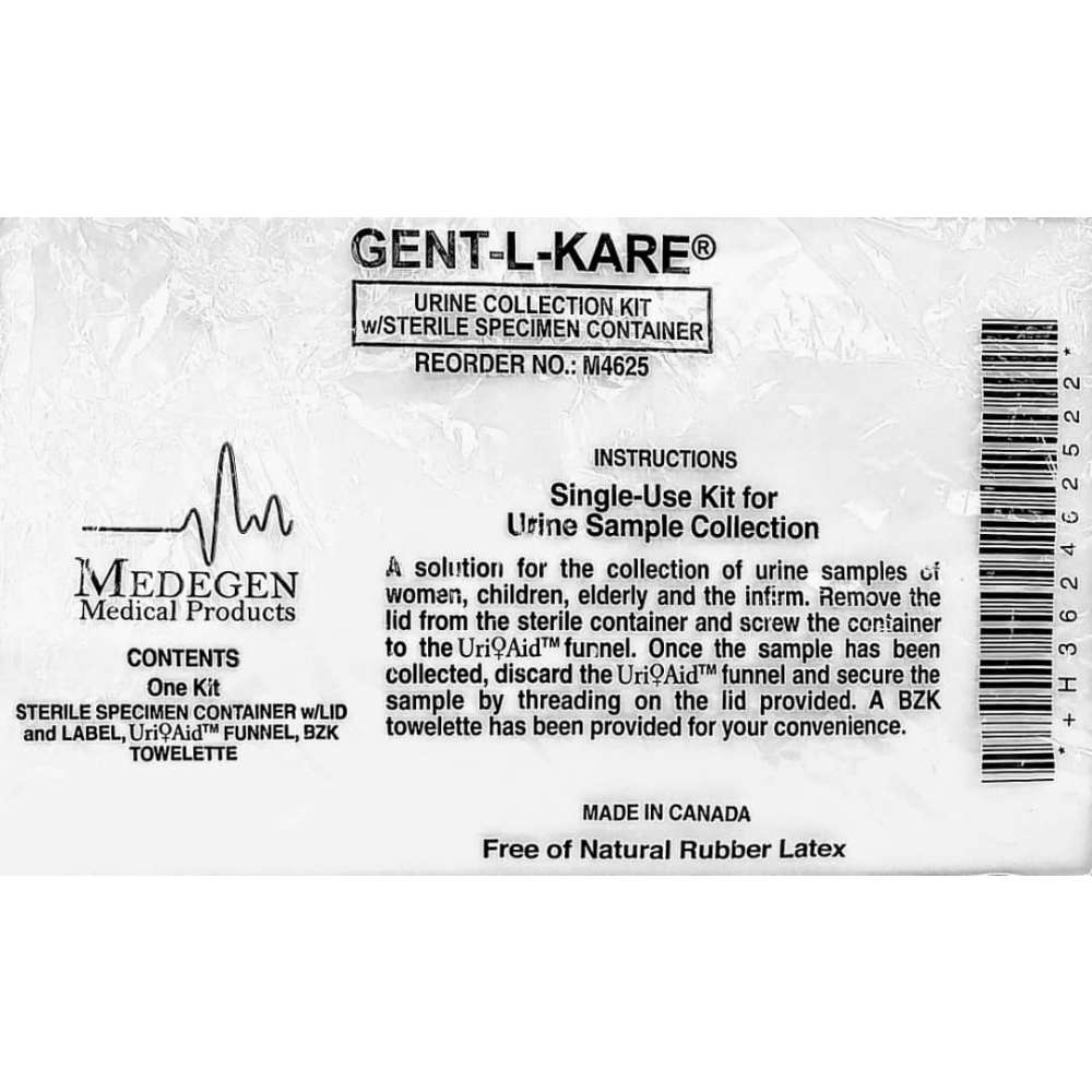 Kit de recolección de orina para mujer Gent-L-Kare - Miniatura 2