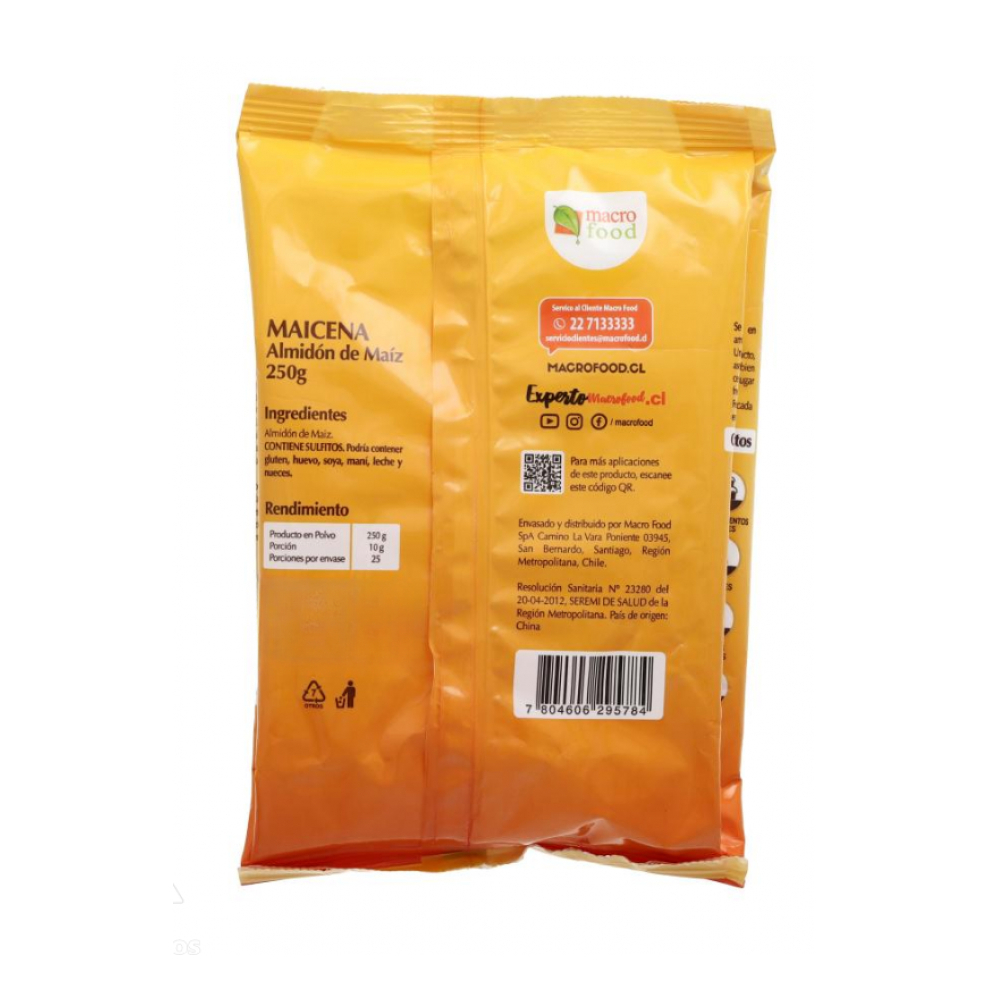 Maicena almidón de maíz (250 g / 8.81 oz) - Miniatura 2