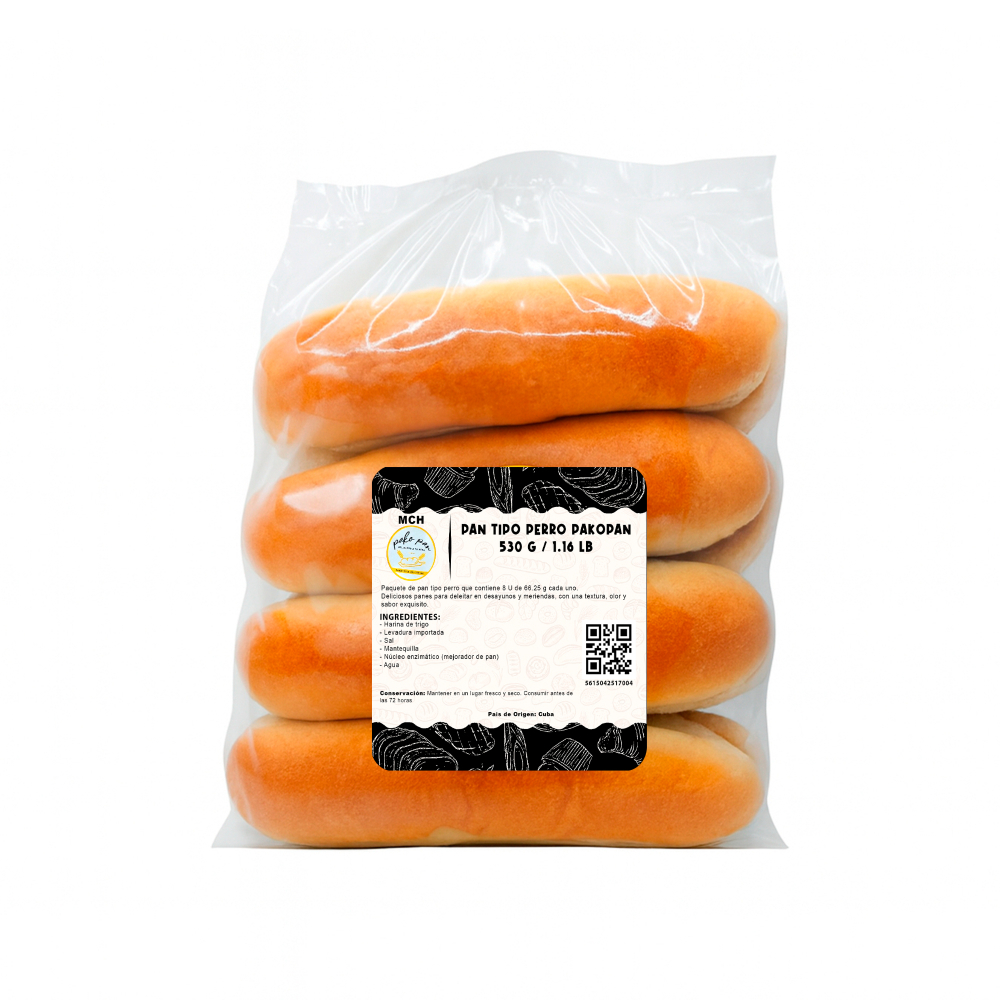 PakoPan No.15: Pan tipo perro + Galletas ajo - Miniatura 2