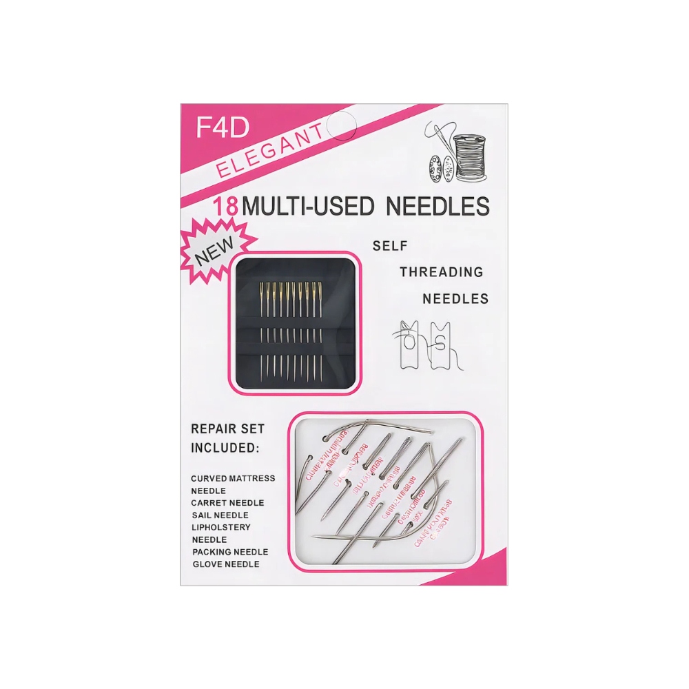 Estuche de 18 agujas multiusos Elegant F4D - Miniatura 3