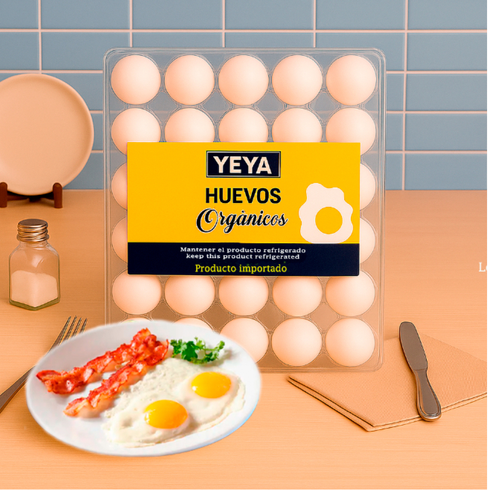 Huevo orgánico fresco YEYA (30 U) - Miniatura 3