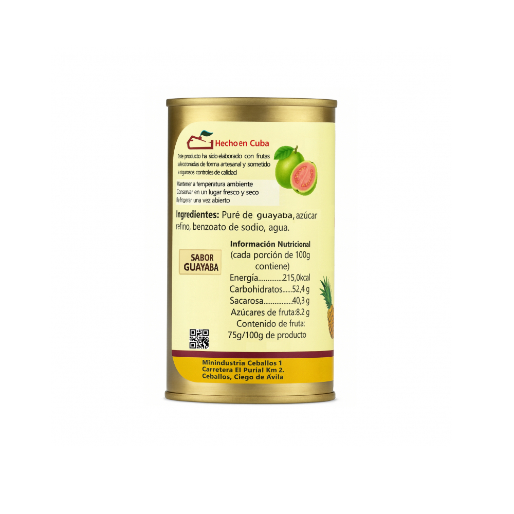 Néctar de frutas sabor guayaba Los Cobo (198 g / 7 oz) - Miniatura 2