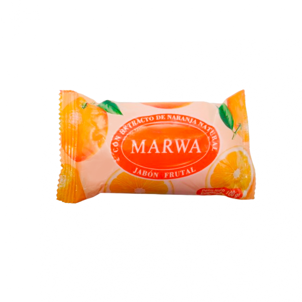 Jabón frutal con extracto de naranja Marwa (100 g / 3.5 oz) - Miniatura 4