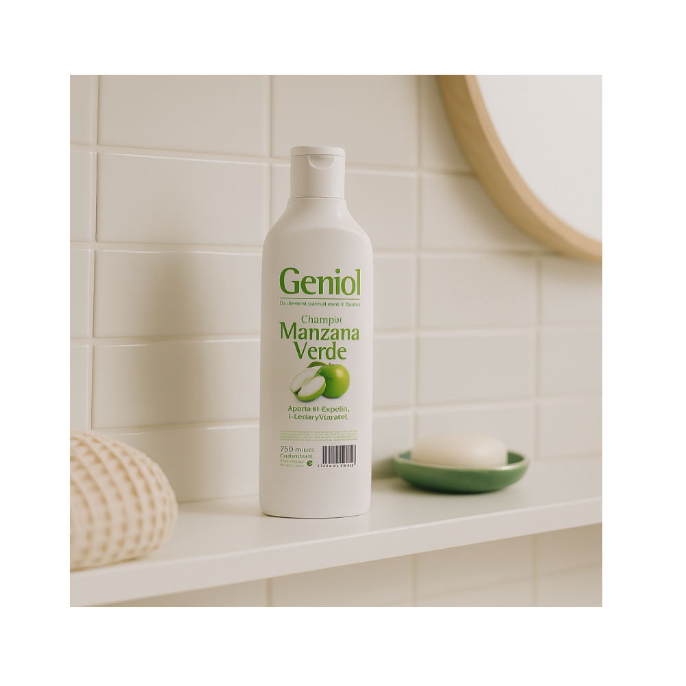 Champú manzana verde Geniol (750 ml) - Miniatura 4