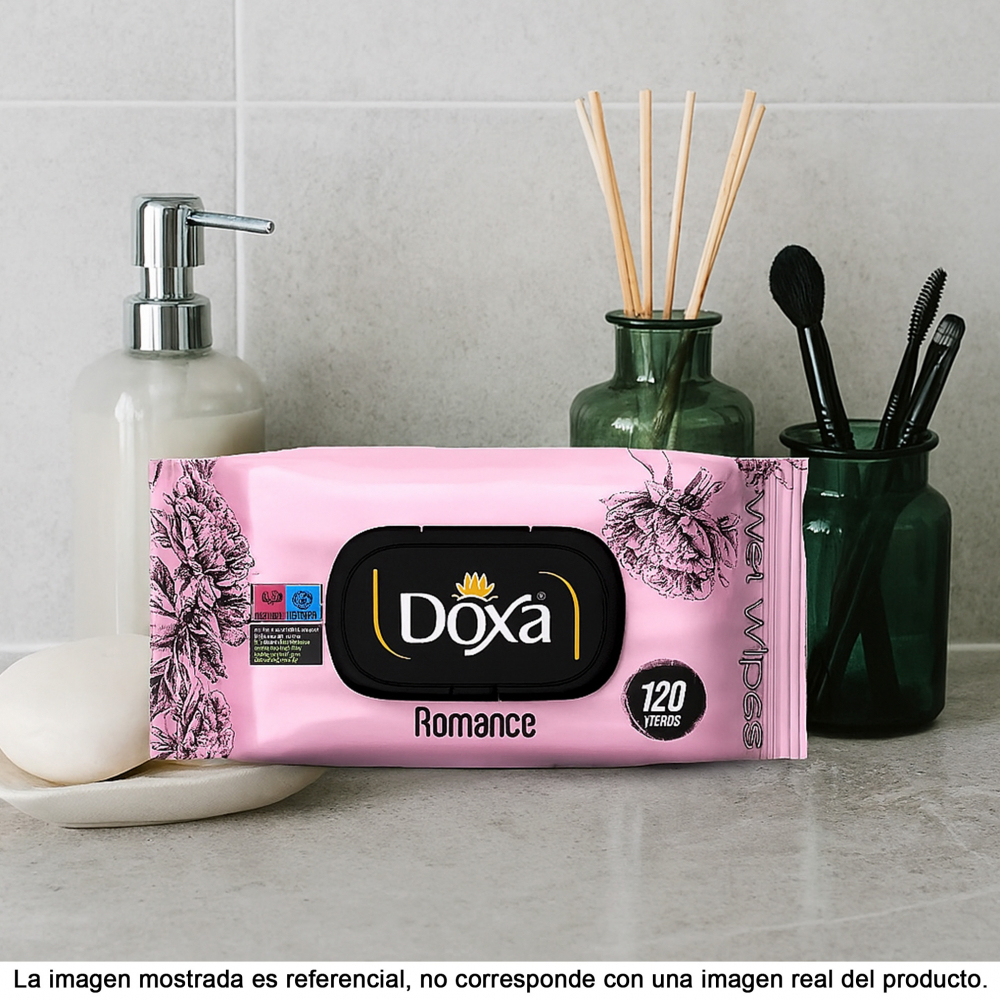Toallitas húmedas Doxa Romance (120 U) - Miniatura 4
