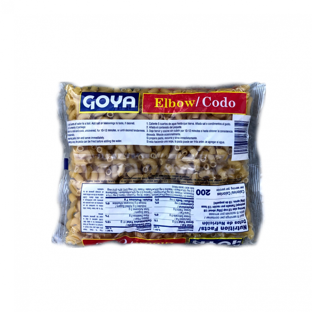 Coditos Goya (454 g / 1 lb) - Miniatura 2