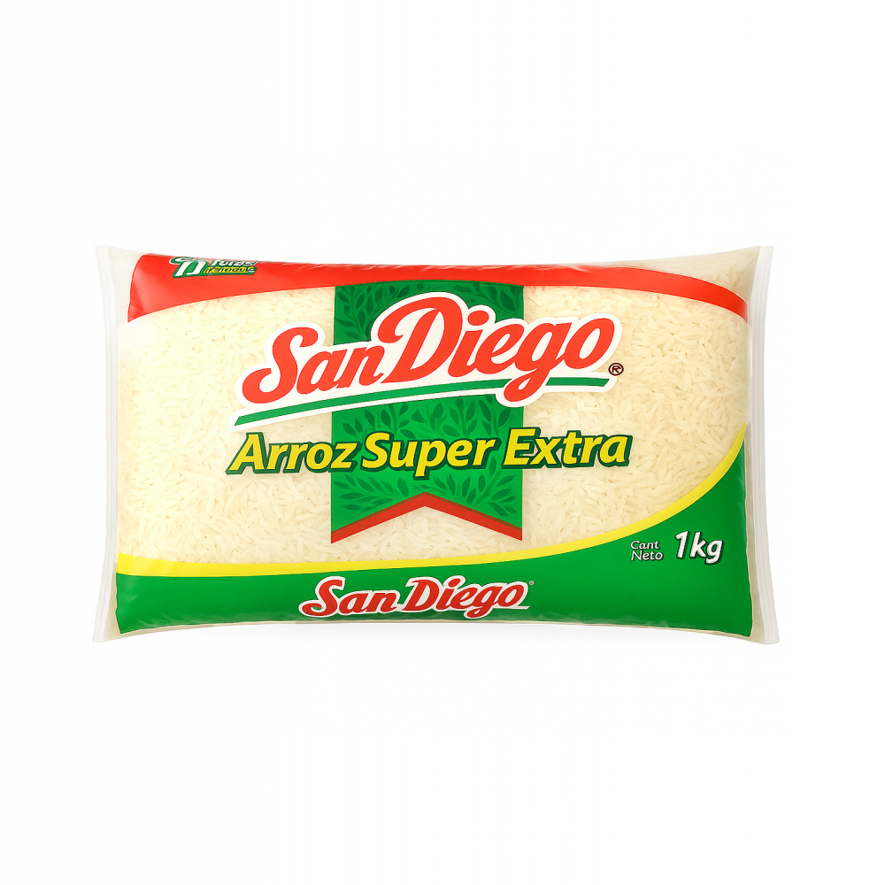 Arroz super extra San Diego (1 kg / 2.2 lb) | Supermarket23 es una ...