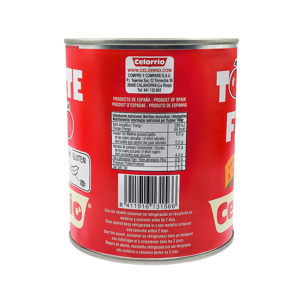 Tomate frito Celorrio (820 g / 1.80 lb) - Miniatura 2