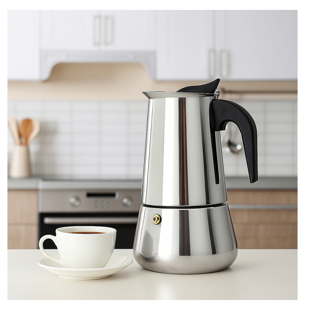 Cafetera Italiana de 6 tazas JINGHAN - Miniatura 4