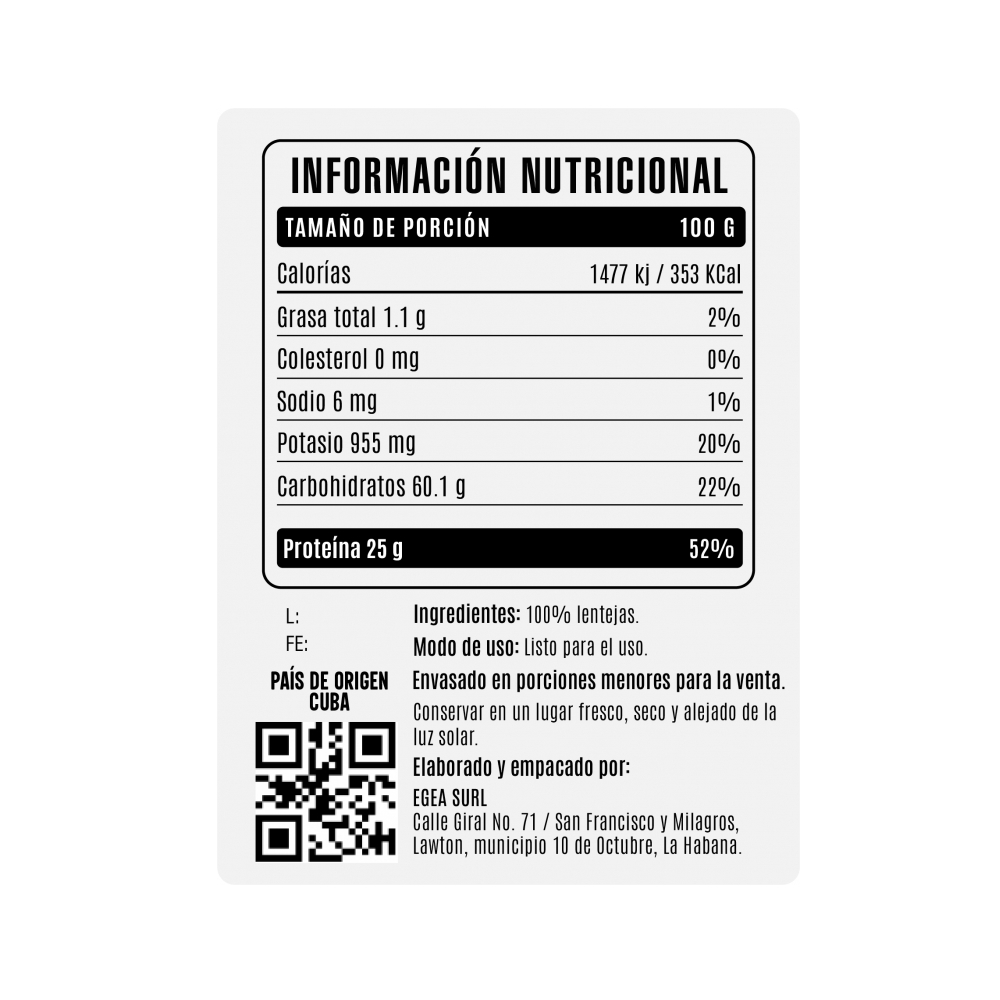 Lentejas Cosecha Real (2.26 kg / 5 lb) - Miniatura 4