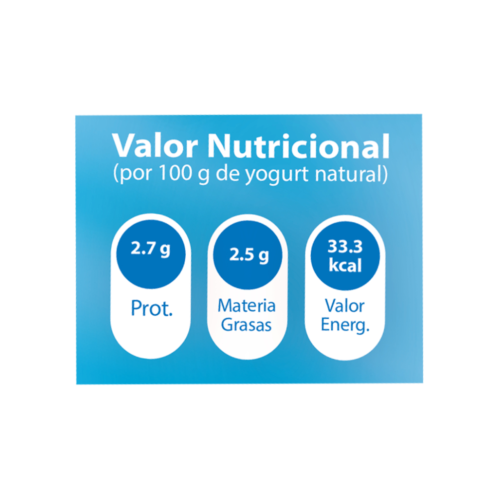 Yogurt natural con azúcar y probióticos YEYA (4 L) - Miniatura 3