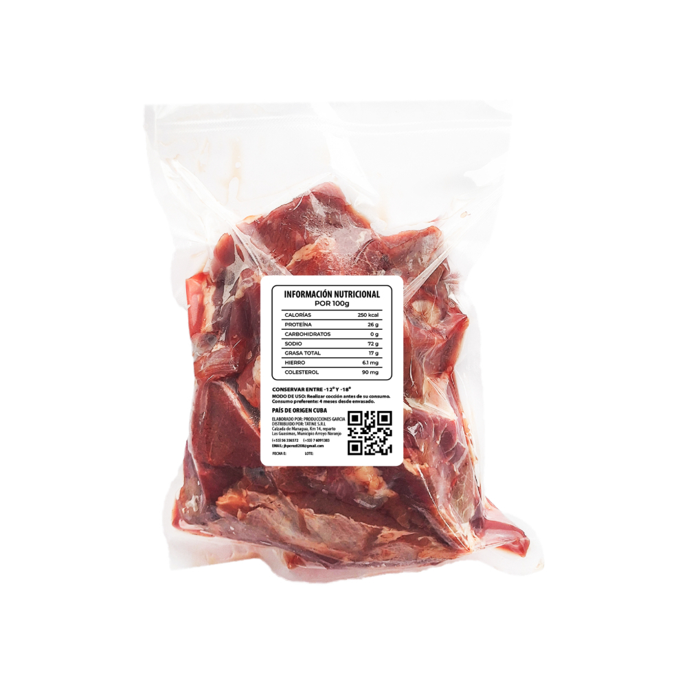 Carne de res de primera troceada Campo Vivo (1 kg / 2.2 lb) - Miniatura 3