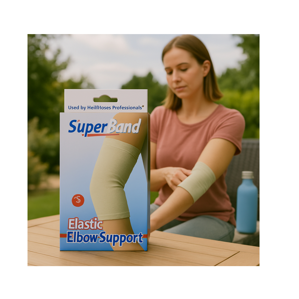 Soporte elástico para codo Superband (Talla S) - Miniatura 4