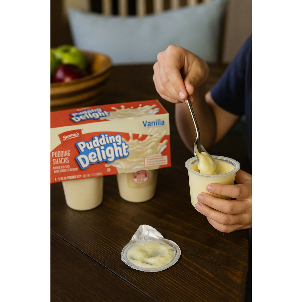 Natilla de vainilla Sunny' s (4 x 92.1 g / 3.25 oz) - Miniatura 4