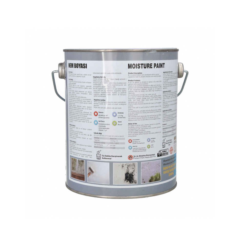 Pintura antihumedad Newsan (3 kg / 6.6 lb) - Miniatura 2