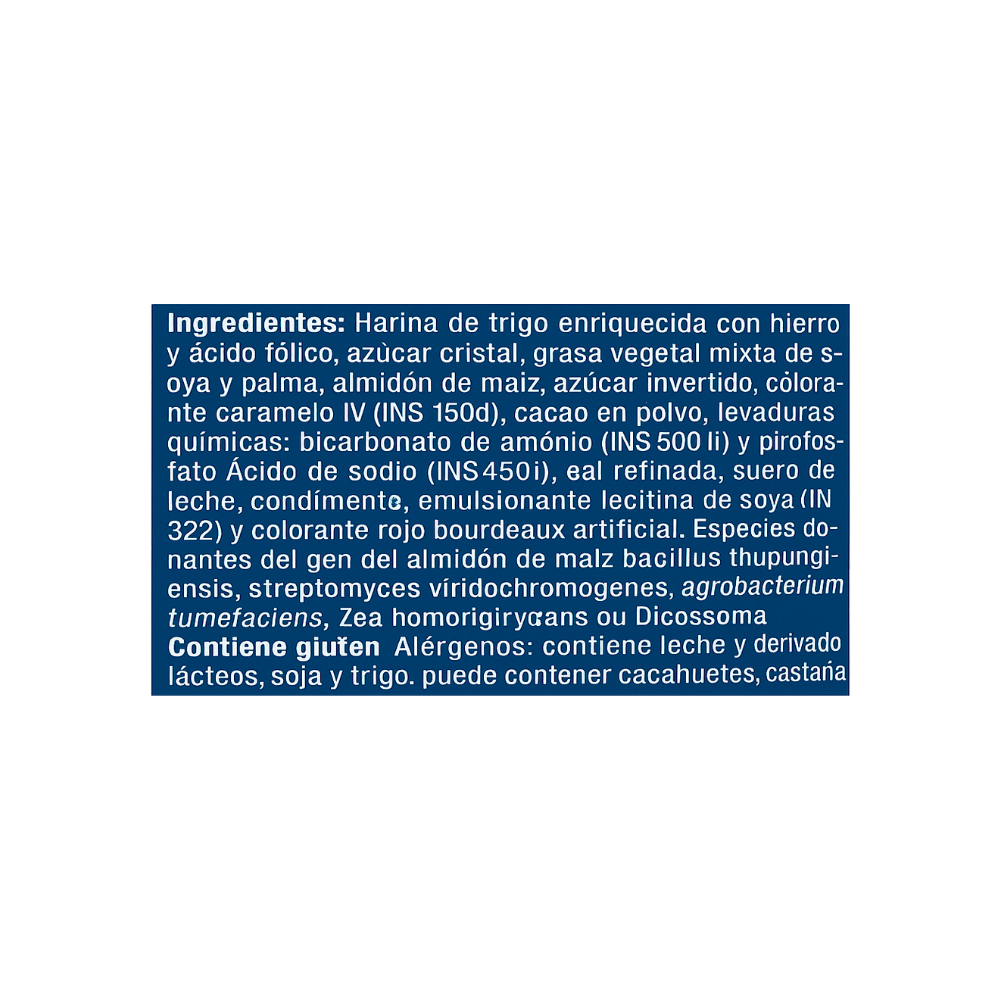 Galletas sabor chocolate con relleno sabor fresa Luanesco (3 x 110 g / 3.8 oz) - Miniatura 2