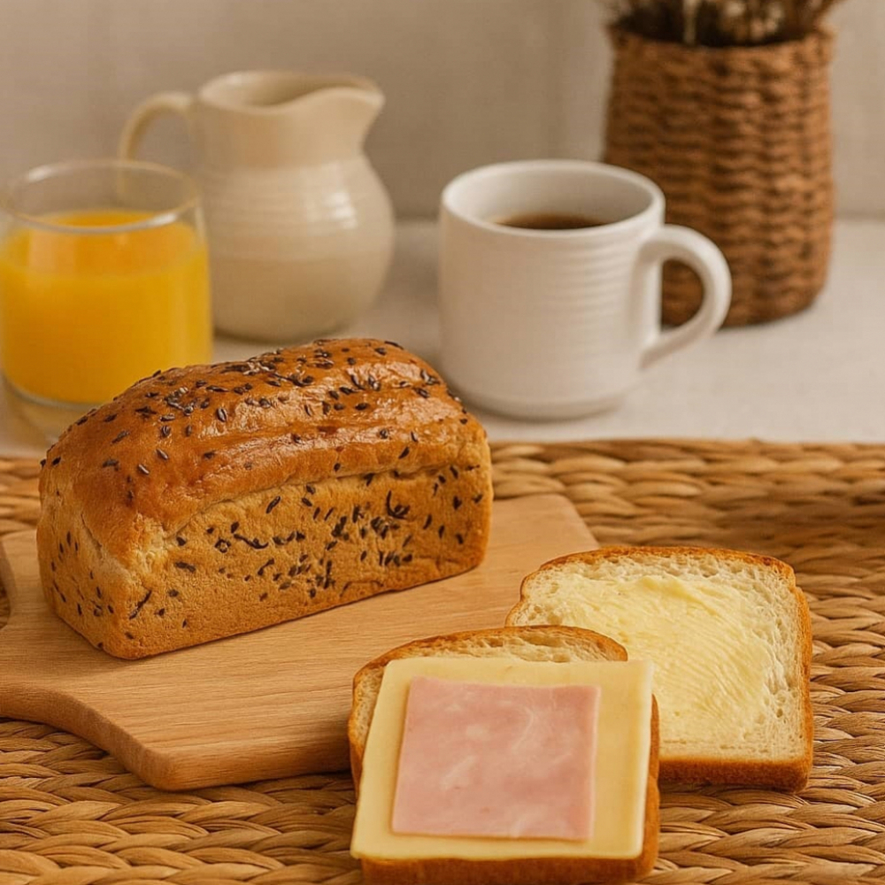 Pan de molde con semilla (  3 x 300 g / 10.58 oz ) - Miniatura 4