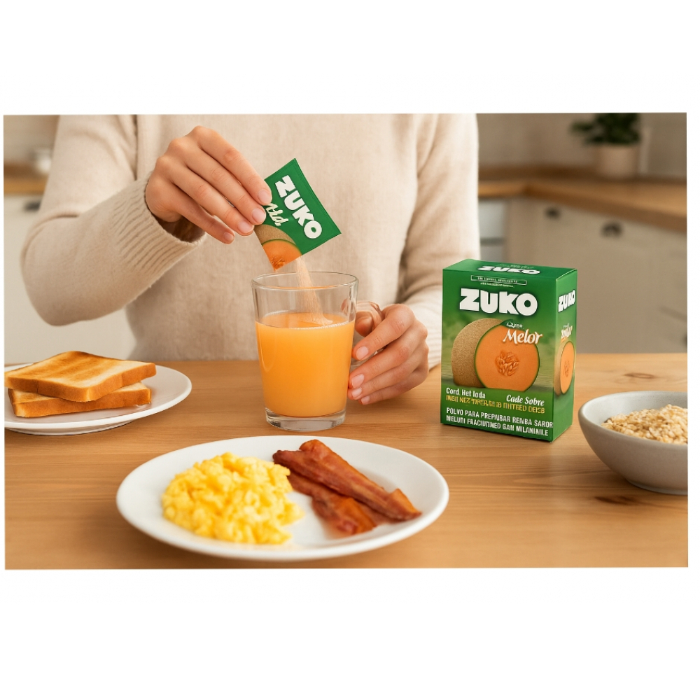 Refresco instantáneo sabor melón Zuko (104 g / 3.67 oz) - Miniatura 2