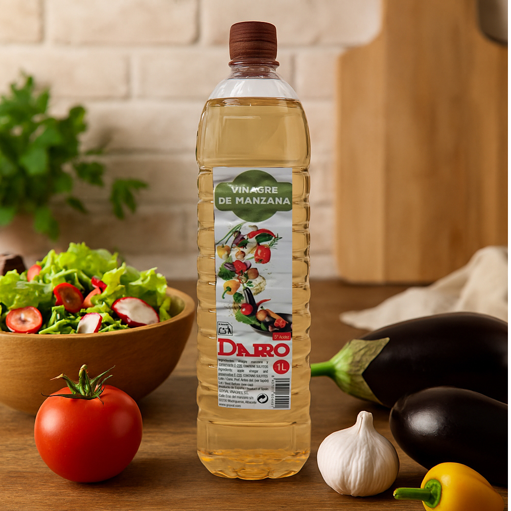 Vinagre de manzana Darro (1 L) - Miniatura 4