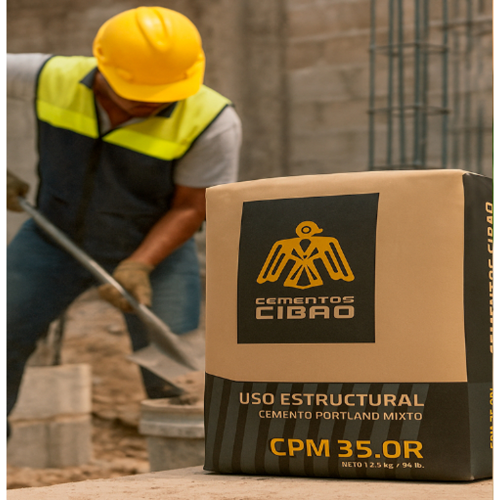 Cemento gris Cibao P350 (42.5 kg / 94 lb) - Miniatura 4