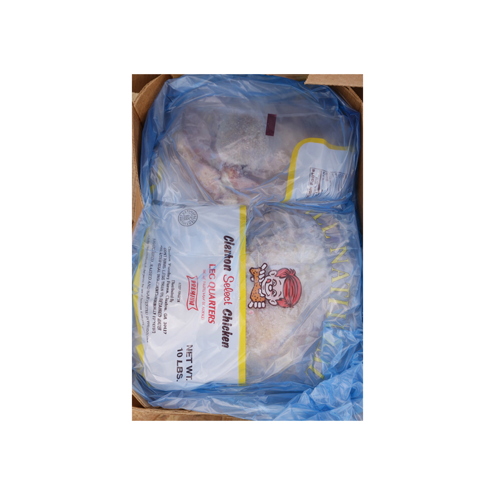 Caja de cuartos traseros de pollo Claxton Select Chicken (18.1 kg / 40 lb) - Miniatura 2