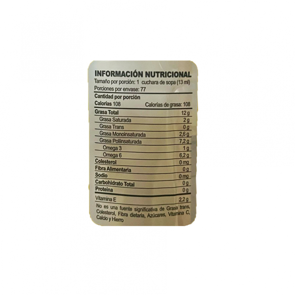 Aceite vegetal Sumavi (1 L) - Miniatura 3