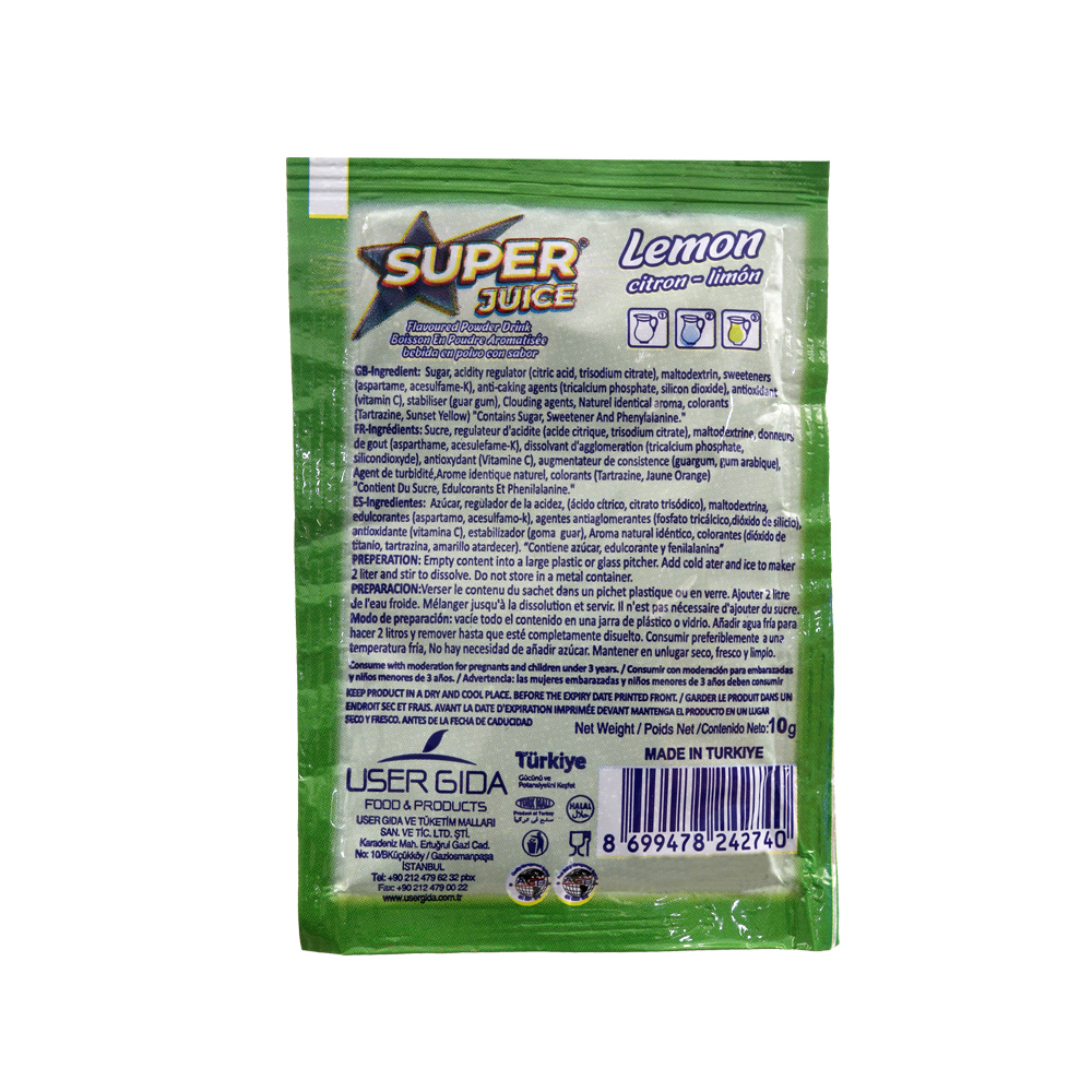 Refresco instantáneo de limón Super Juice (2 L) - Miniatura 2