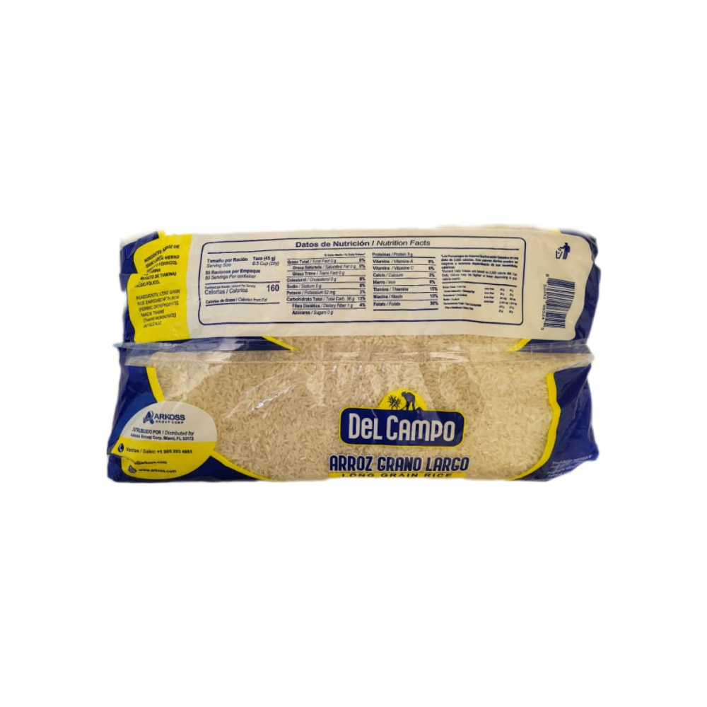Combo de arroz de grano largo Del Campo (3 x 2.27 kg / 5 lb) - Miniatura 2