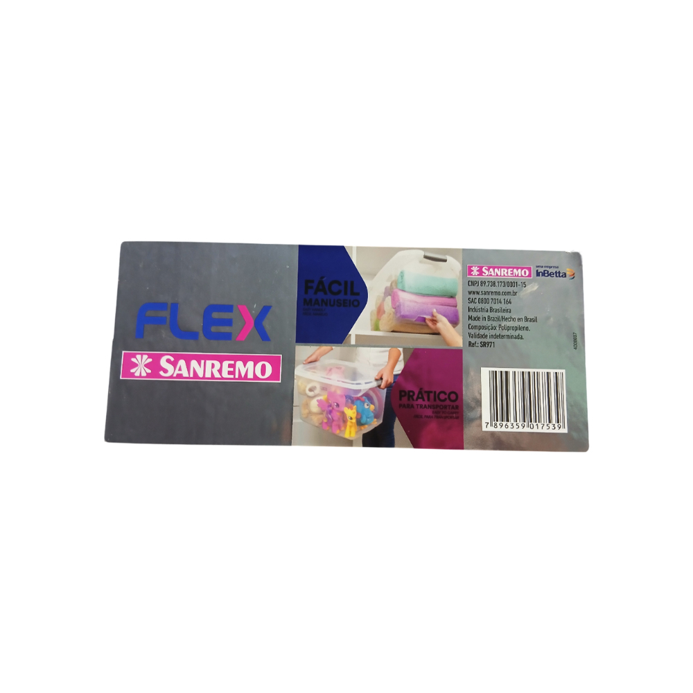 Caja organizadora de plástico 68 L Ref: SR971 Sanremo - Miniatura 4