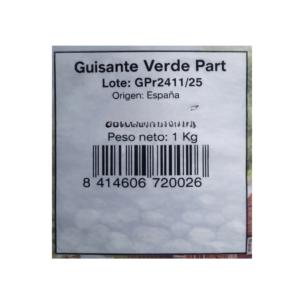 Guisante -Chícharo verde partido- Don José (1 kg / 2.2 lb) - Miniatura 3