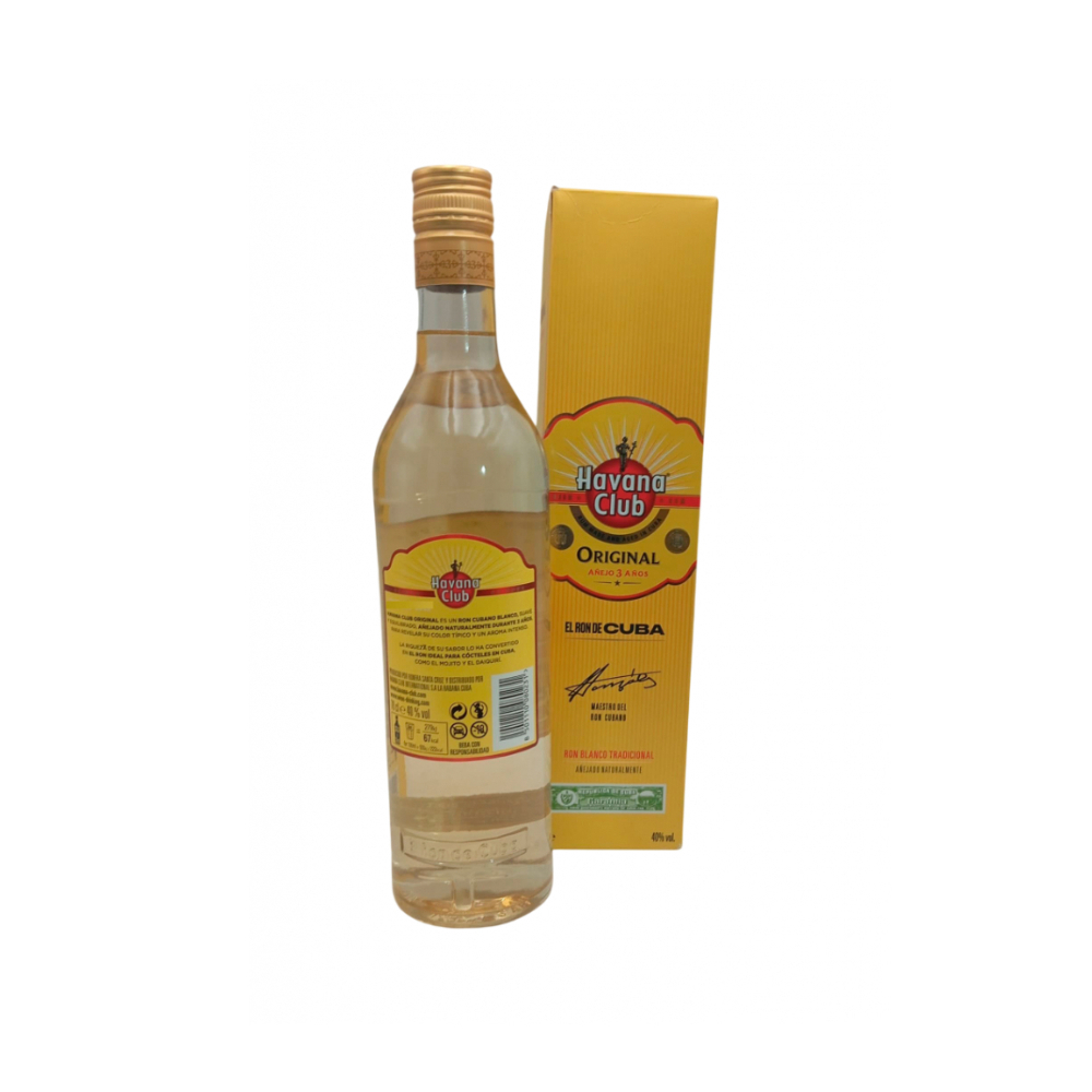 Botella de ron Original Añejo 3 Años 40 % vol Havana Club (4 x 700 ml) - Miniatura 3