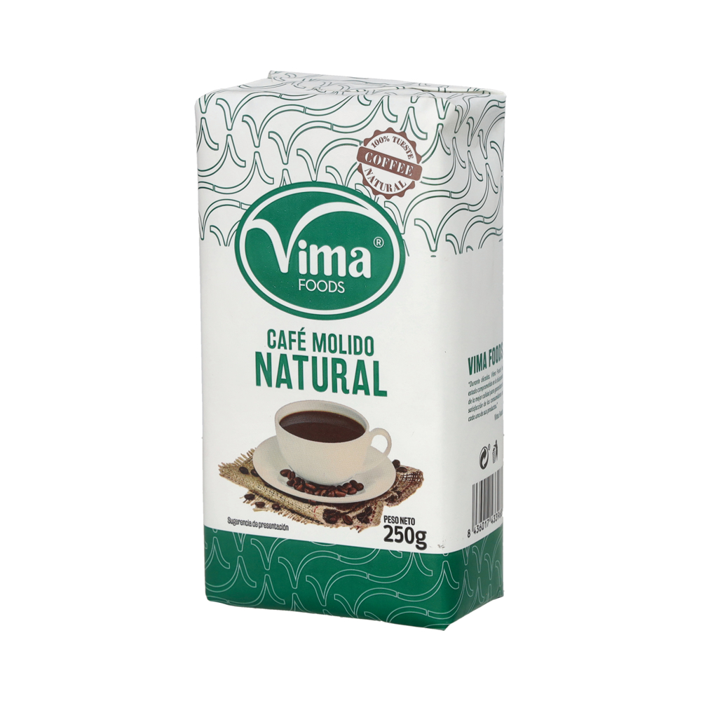 Café molido natural Vima Foods (250 g / 8.81 oz) | Supermarket 23 es ...