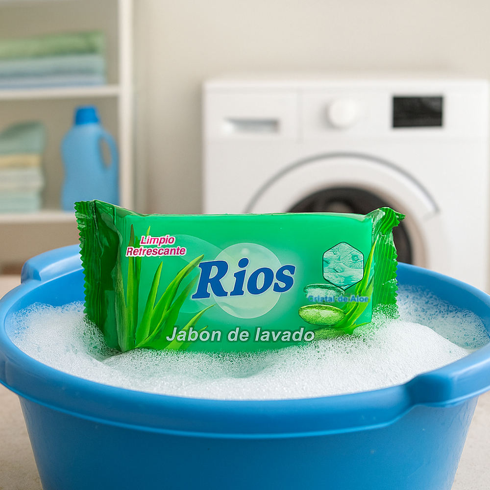 Jabón de lavar cristal de aloe Rios (160 g / 5.64 oz) - Miniatura 4