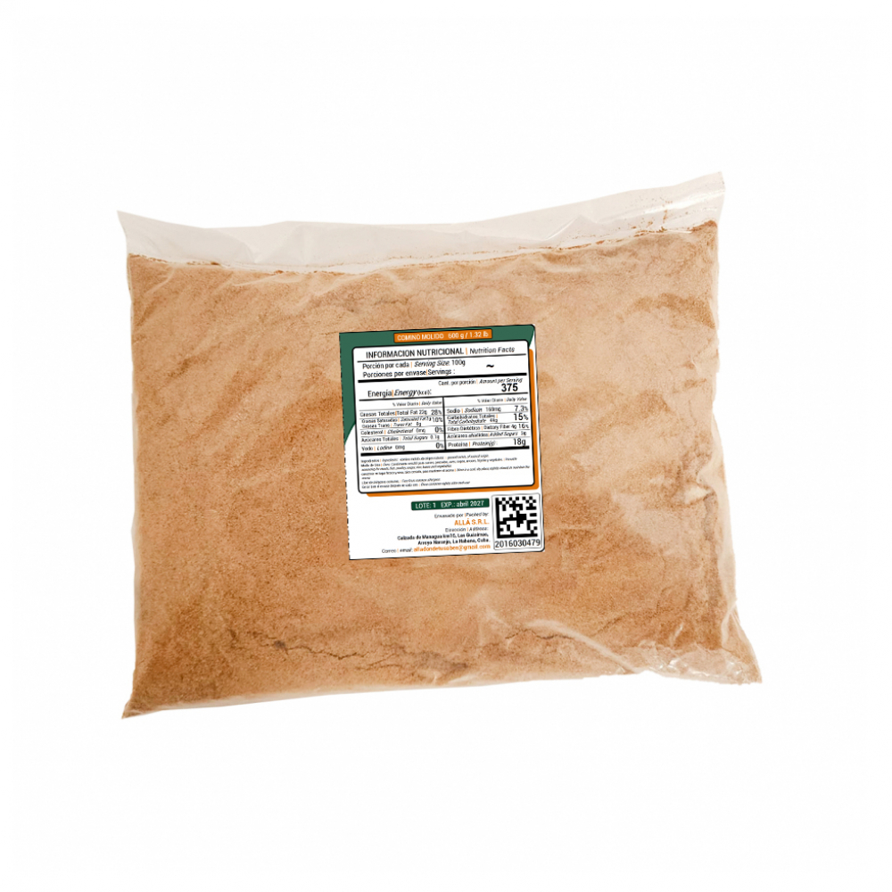 Comino molido ALLÁ (600 g / 1.32 lb) - Miniatura 3