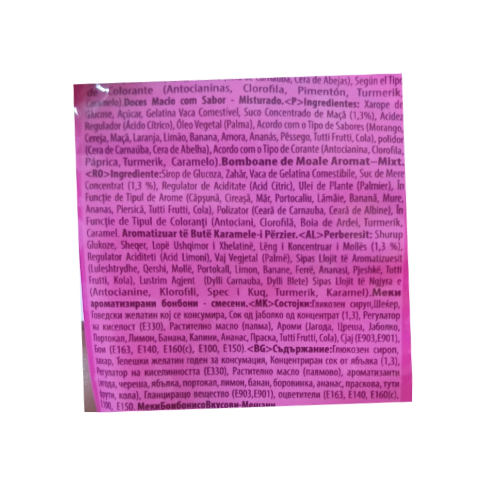 Gominolas con sabor a fruta Mix Party Jelly Gold (100 g / 3.5 oz) - Miniatura 3