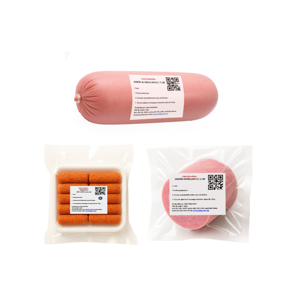 Jamón al ajillo + Jamón vicky + Croquetas de jamón - Miniatura 3