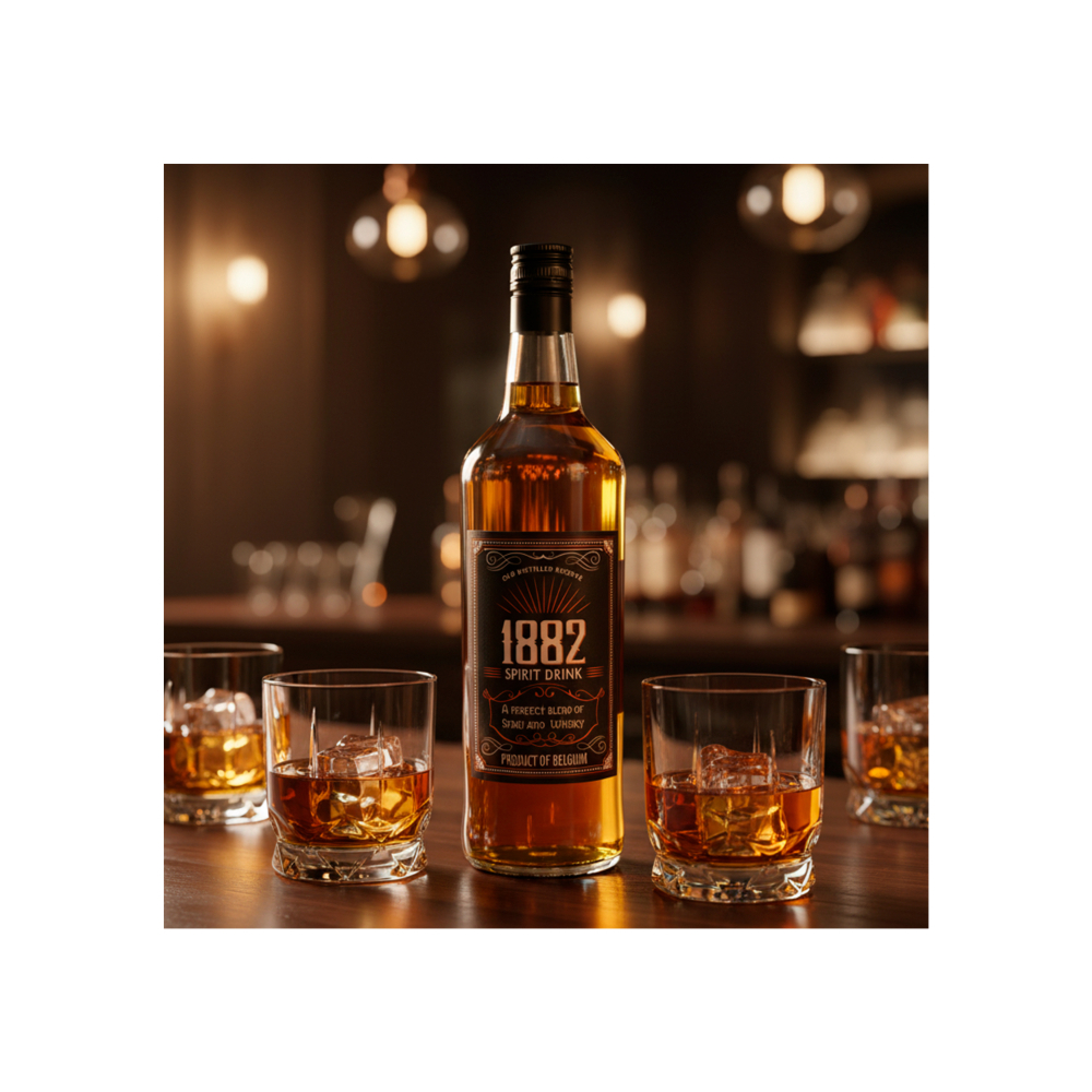 Whisky 40 % vol selección premium 1882 (3 X 1 L) - Miniatura 3