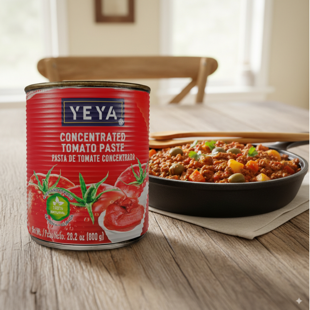 Pasta de tomate concentrada Yeya (12 x 800 g / 1.76 lb) - Miniatura 2