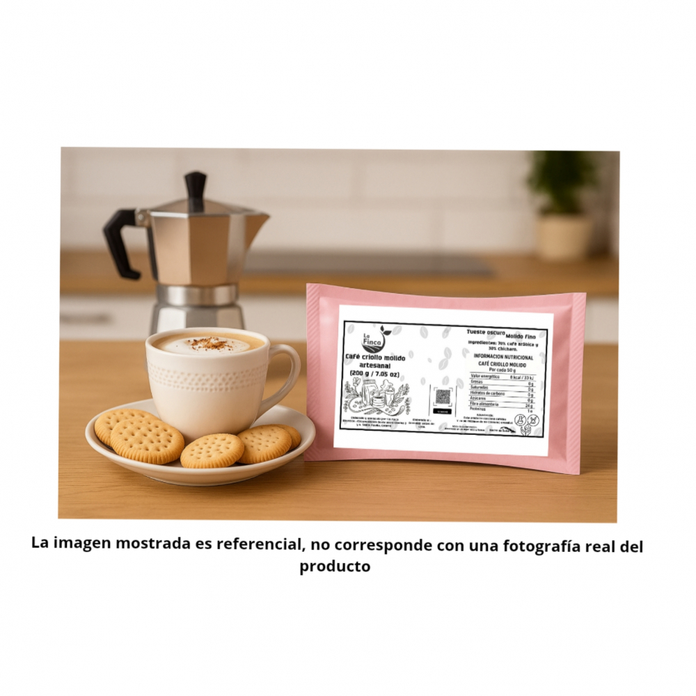 Café criollo molido artesanal La Finca (200 g / 7.05 oz) - Miniatura 2