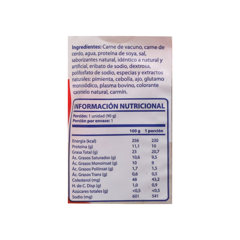 Hamburguesa vacuno cerdo Karmac (90 g / 3.17 oz) - Miniatura 3