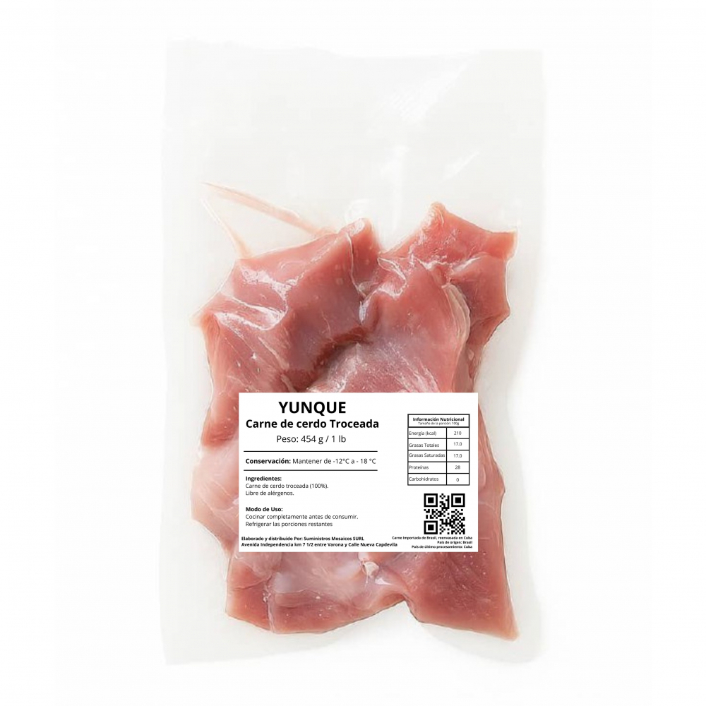 Carne de cerdo troceada Yunque (454 g / 1 lb) - Miniatura 2