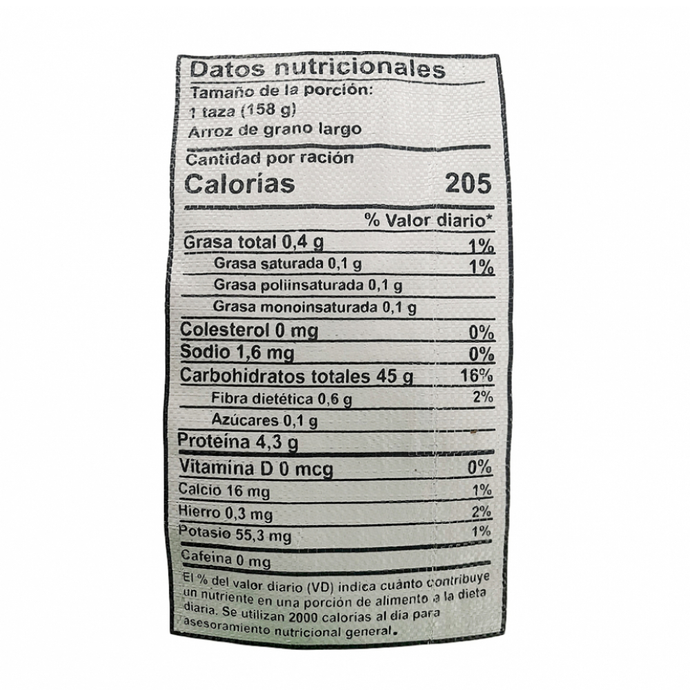 Arroz de grano largo 5% de grano partido Tatine (2 x 25 kg / 55.1 lb) - Miniatura 2