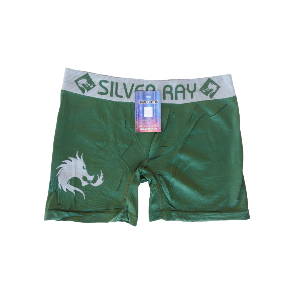 Calzoncillo verde para hombre Silver Ray (Talla única) - Miniatura 3