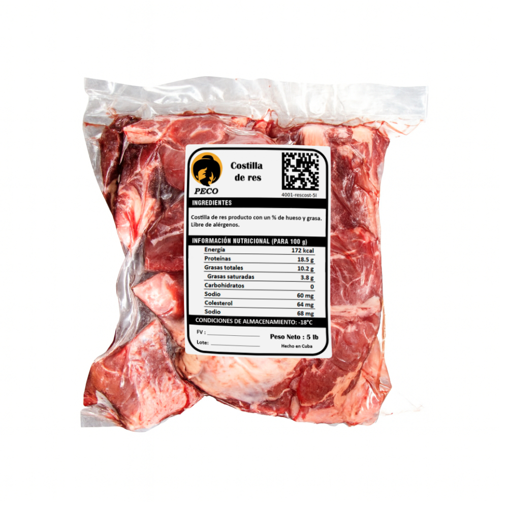 Costilla de res Peco (2.27 kg / 5 lb) - Miniatura 2