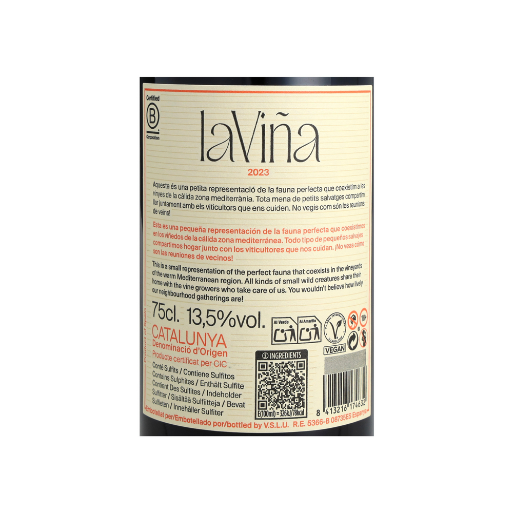 Vino tinto Laviña (750 ml) - Miniatura 3