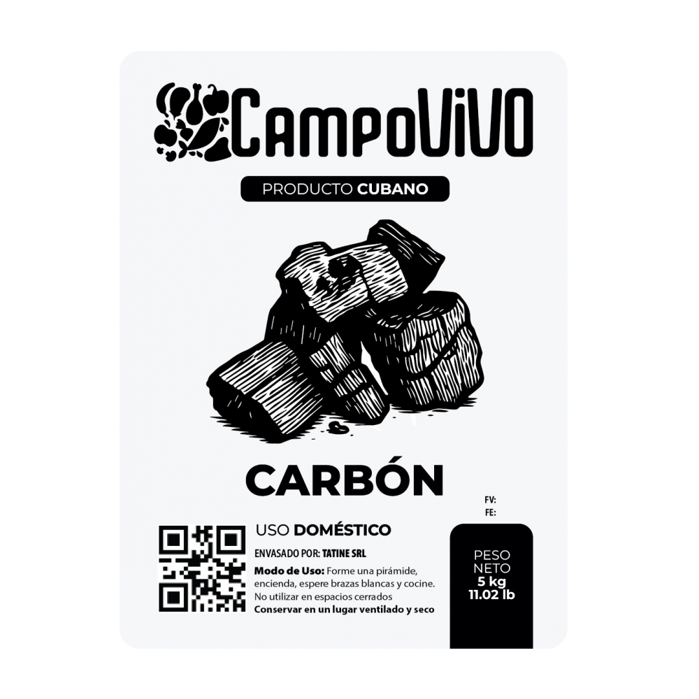 Carbón vegetal Campo Vivo (5 kg / 11.02 lb) - Miniatura 3